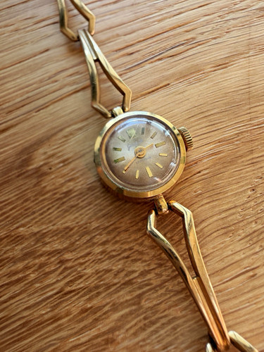 Glashütte rubis damenuhr - 17,