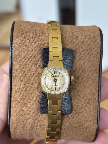 Vintage glashütte damenuhr - vintage, |