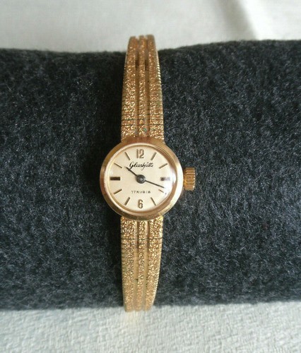 Damenuhr glashütte rubis - glashütte,, 17