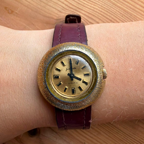 Glashütte rubis handaufzug - 17,